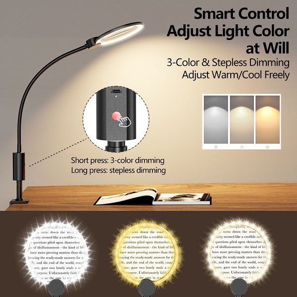 CONVERT TO CLAMP ON LAMP