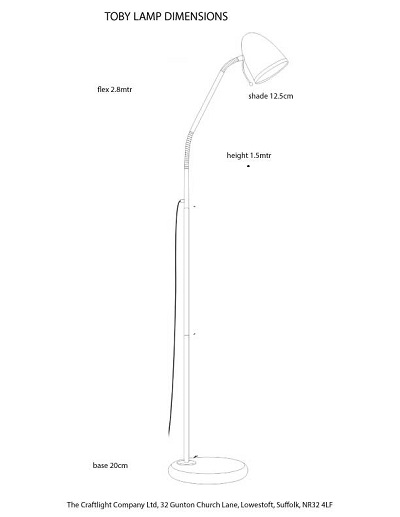 TOBY BRASS DIMENSIONS