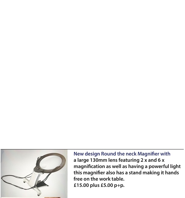 ROUND THE NECK MAGNIFIER WITH LIGHT AND STAND