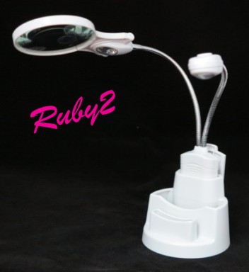 DAYLIGHT RUBY 2 BATTERY OPERATED CLIP ON STANDING LAMP